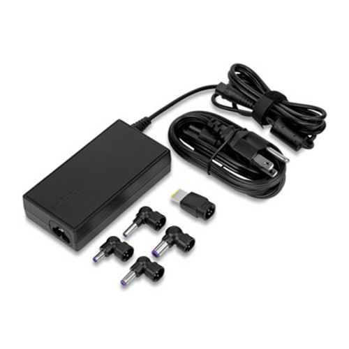 Targus Semi-Slim Laptop Charger for Various Devices, 90 W, Black