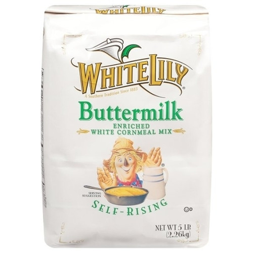 White Lily Self Rising Buttermilk Corn Meal, 5 Pound, 8 Per Case
