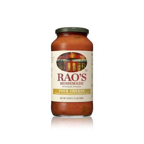 Rao s Homemade Four Cheese Sauce, 24 Ounce, 12 Per Case