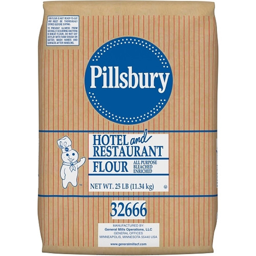 Pillsbury Hotel & Restaurant All Purpose Enriched Bleached Flour, 50 Pound