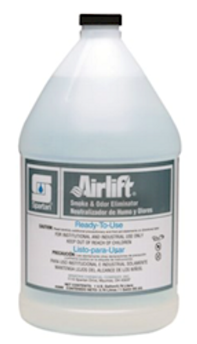 Spartan Airlift Odor & Smoke Eliminator Floral Scent, 1 Gallon, 4 Per Case