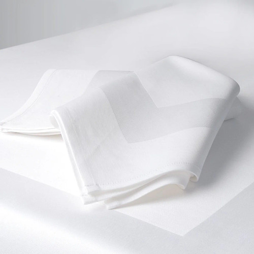 Oxford Cotton Satin Band Table Linen Tablecloth (90" x 90"), 1 Dozen