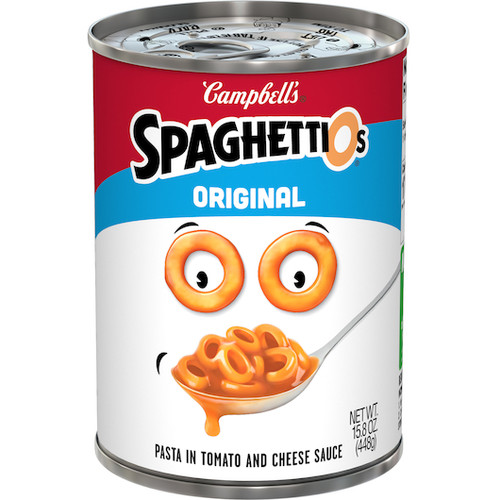Campbell s Spaghetti O s Tomato Pasta, 15.8 Ounces, 24 Per Case