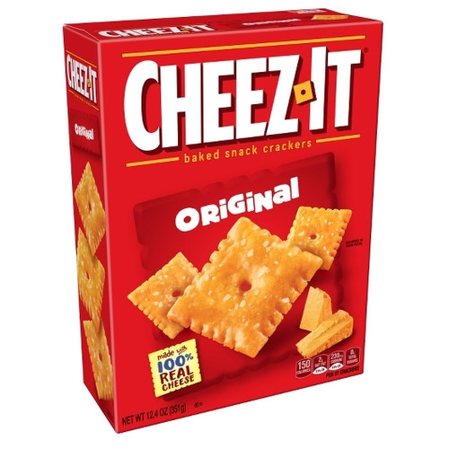 Cheez-It Original Crackers, 12.4 Ounces, 12 Per Case