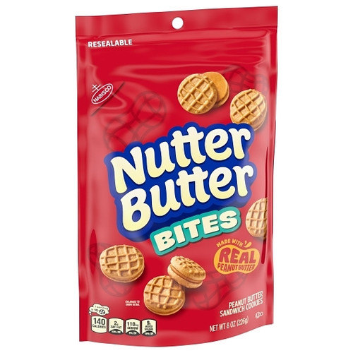 Nutter Butter Peanut Butter Cookies, 8 Ounce, 12 Per Case