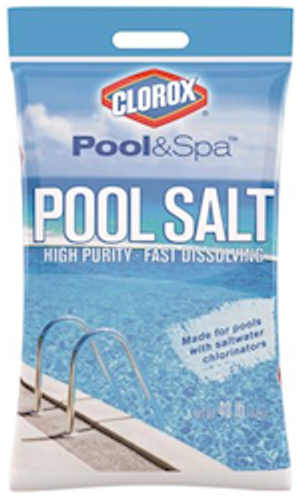 Clorox Natural Pool Salt, 40 Pounds