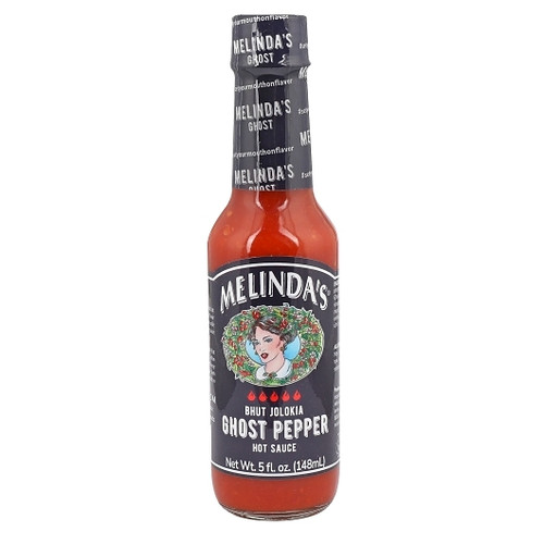 Melinda's Foods Ghost Pepper Hot Sauce, 5 Fluid Ounce, 12 Per Case