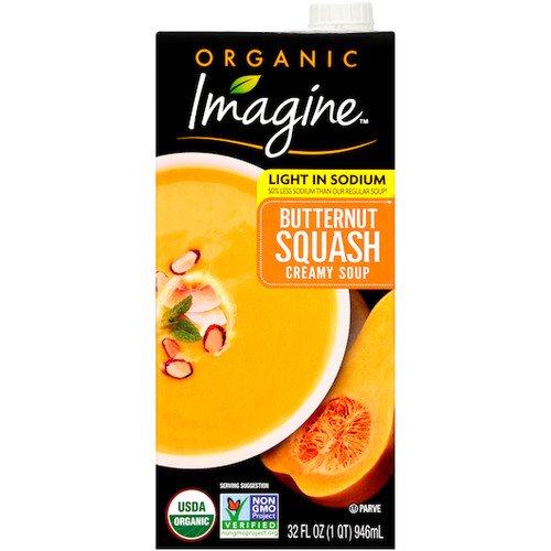 Imagine Butternut Squash Creamy Soup, 32 Fluid Ounce, 6 Per Case
