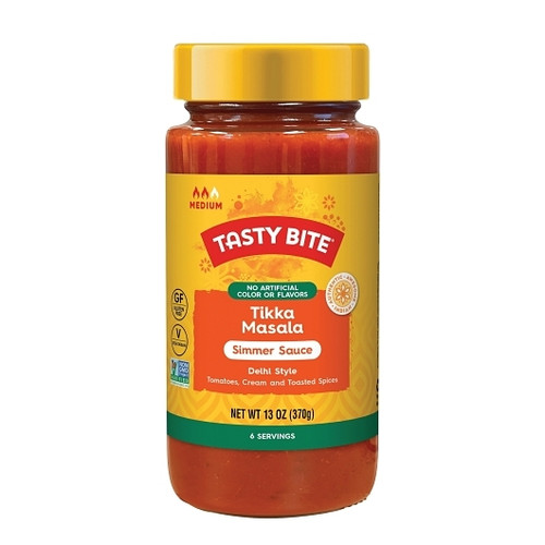 Tasty Bite Tikka Masala Simmer Sauce, 13 Ounce, 6 Per Case