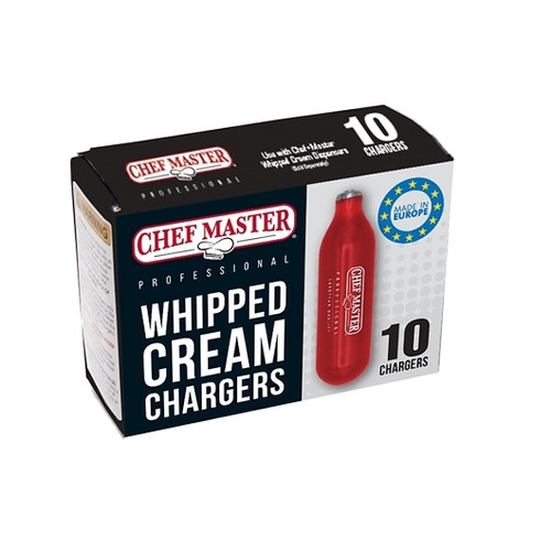 Chef-Master Whipped Cream Chargers, 10 Each, 36 Per Case