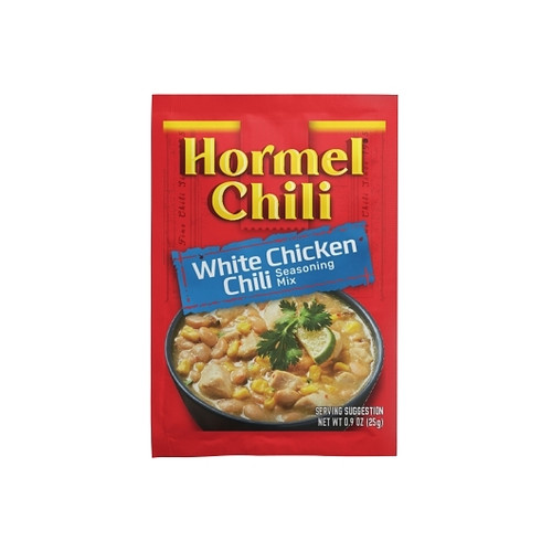 Hormel White Chicken Chili Seasoning, 0.9 Ounce, 24 Per Case