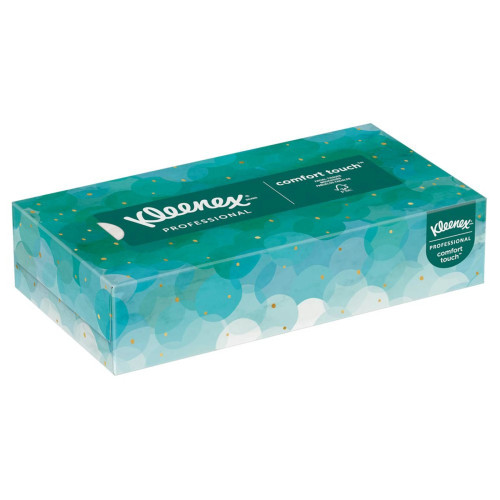 Kleenex 2-Ply White Facial Tissue, 100 Sheets Per Box, 36 Boxes Per Case