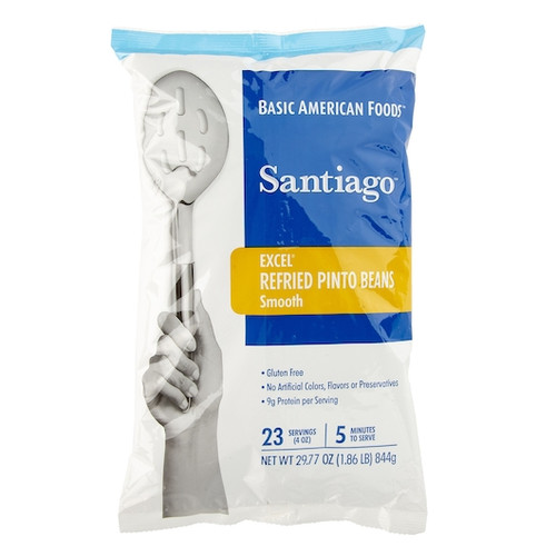 Baf Santiago Smooth Refried Beans, 29.77 Ounce, 6 Per Case