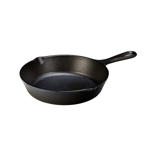 Lodge 8 Inch Cast Iron Preseasoned Skillet, 3 Per Case