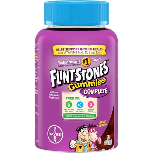 Flintstones Complete Gummies, 70 Piece, 24 Per Case