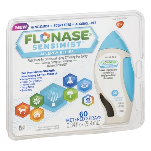 Flonase Sensimist, 1 Each, 3 Per Pack, 4 Per Case