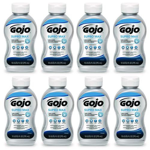 SUPRO MAX Hand Cleaner Bottle, Floral Scent, 10 oz, 8/Carton