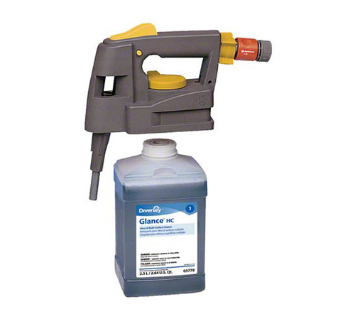 Diversey J-Fill Portable Dispensing System, 2.5 L, 8 x 4.5 x 6, Gray