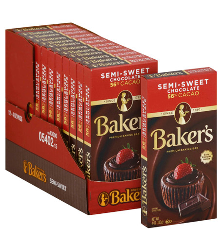 BAKER Semi Sweet Chocolate 56% Cacao