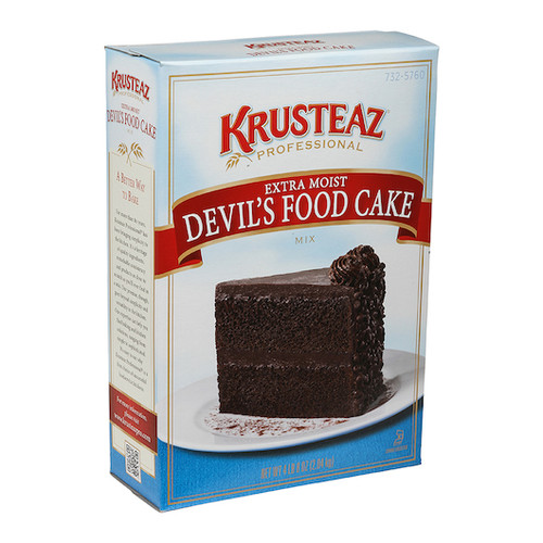 Krusteaz Professional Devil s Food Cake Mix, 4.5 Pound, 6 Per Case