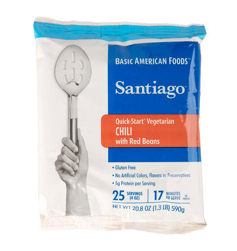 Santiago Quick-Start Vegetarian Chili with Red Beans