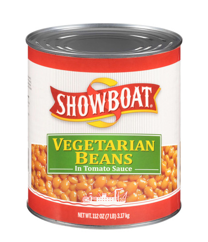 SHOWBOAT Vegetarian Beans in Tomato Sauce
