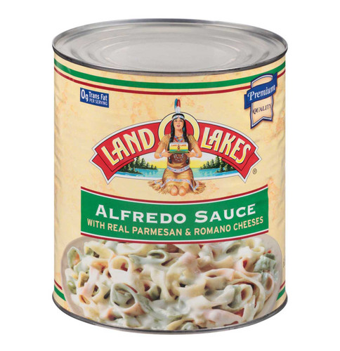 Land O Lakes Alfredo Sauce with real Parmesan & Romano Cheeses