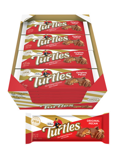 Turtles King Size Original Pecan Candy Bar, 1.76 Ounces