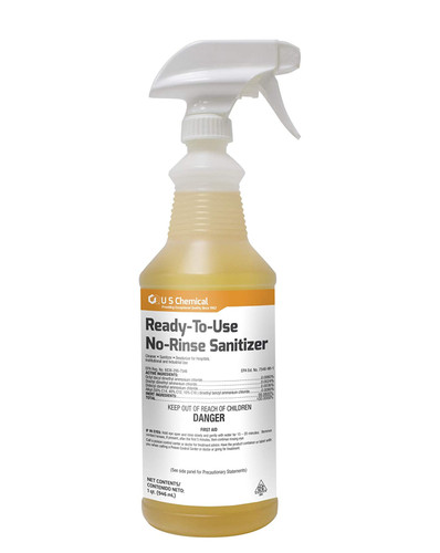 US Chemical No-Rinse Warewashing Liquid Sanitizer