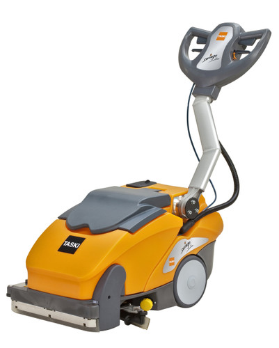 TASKI® Swingo 350E Ultra-Compact 15-Inch (38-cm) Auto Scrubber, Small, Corded