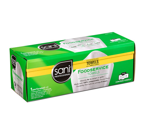 Sani Professional/Nice Pak Towel Foodservice White Dry