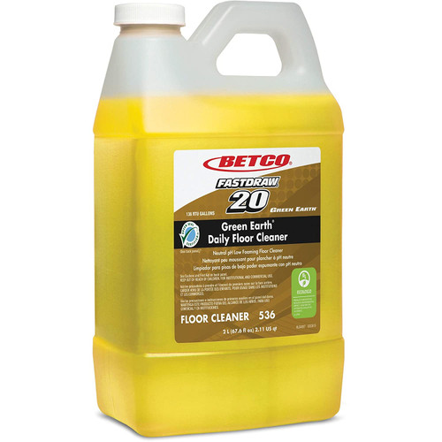 Betco Green Earth Daily Floor Cleaner, 2L (4 Packs)