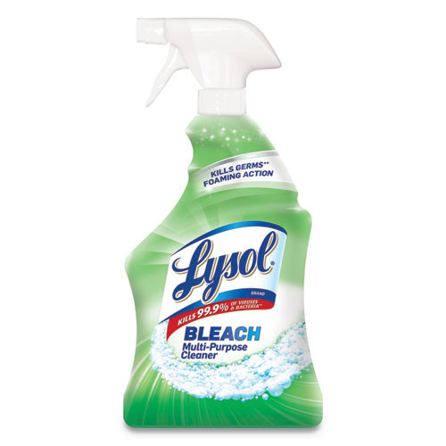 Multi-purpose Cleaner With Bleach, 32 Oz Spray Bottle, 12/carton
