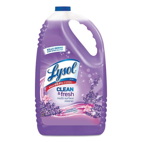 Clean And Fresh Multi-surface Cleaner, Lavender And Orchid Essence, 144 Oz Bottle, 4/carton