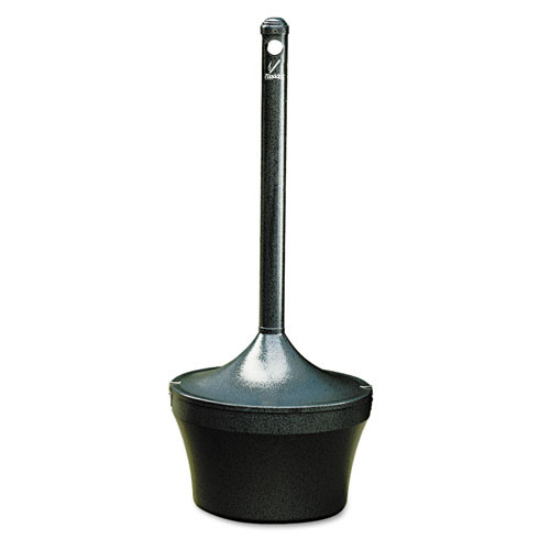 Aladdin Smokers' Station, Round, Steel, 4.5 Gal, Charcoal