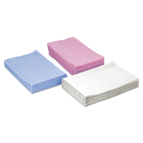 Foodservice Wipers, Pink/white, 12 X 21, 200/carton