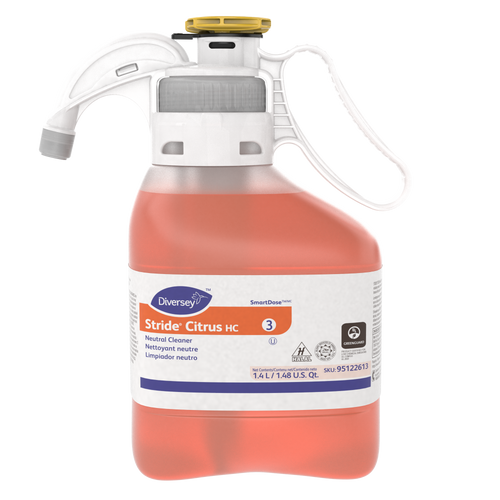 Diversey Stride Neutral Cleaner, Citrus Scent, 1.4L