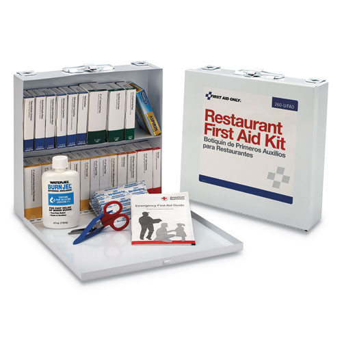Ansi 2015 Class A+ Type I And Ii Industrial First Aid Kit 100 People, 676 Pieces, Metal Case