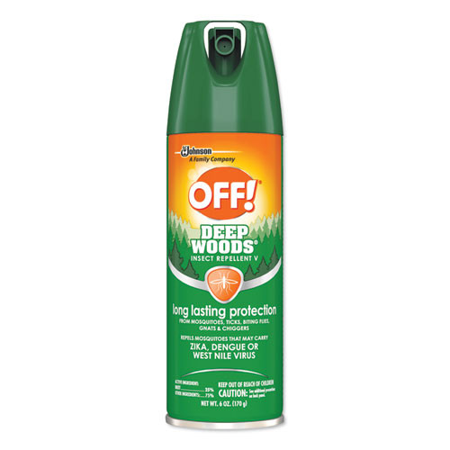 Deep Woods Dry Insect Repellent, 4 Oz, Aerosol, Neutral, 12/carton