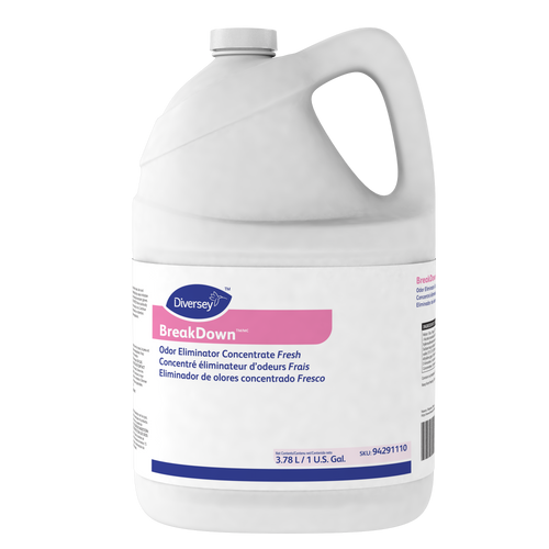 Diversey™ Breakdown Odor Eliminator, Fresh Scent, Liquid