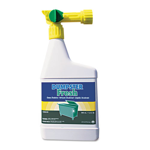 Suma Dumpster Fresh, Floral, 32 Oz Spray Bottle, 4/carton
