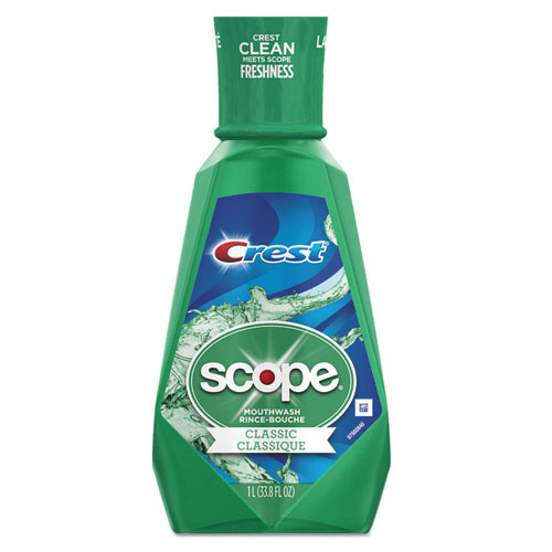 `+ Scope Rinse, Classic Mint, 36 Ml Bottle, 180/carton