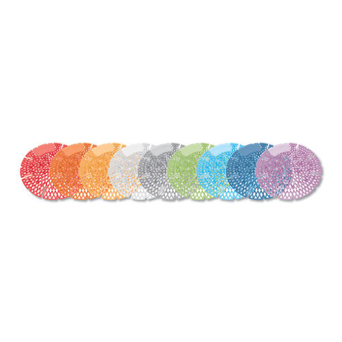 Diamond 3d Urinal Screen, Mountain Air Scent, Blue, 10/pack, 6 Packs/carton