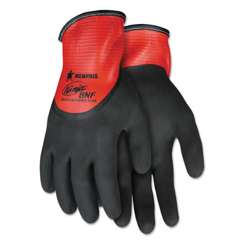 Ultra Tech Tactile Dexterity Work Gloves, Blue/black, Small, 1 Dozen