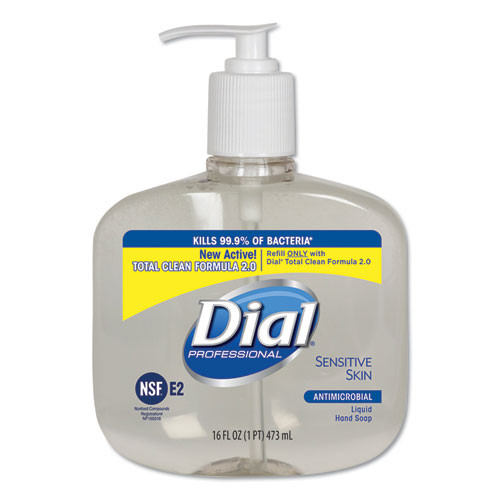 Dial® Professional Antibacterial Liquid Hand Soap for Sensitive Skin