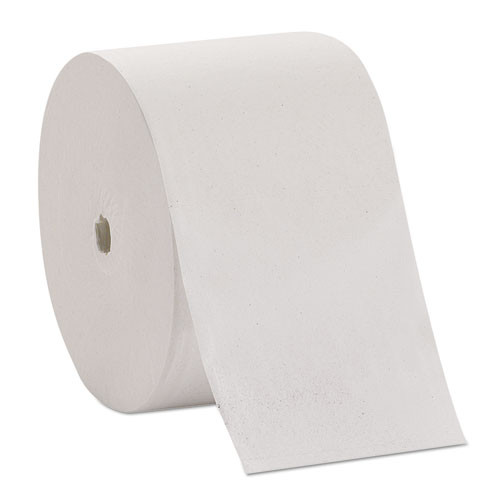 Coreless Bath Tissue, Septic Safe, 2-ply, White, 1500 Sheets/roll, 18 Rolls/carton