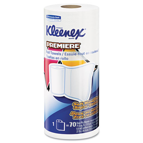 Premiere Kitchen Roll Towels, White, 70/roll, 24 Rolls/carton