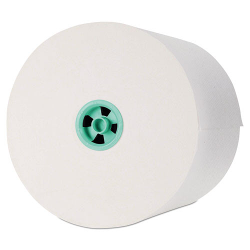 Pro Plus Hard Roll Towels, Green Harvest, 8" X 700 Ft, White, 6 Roll/carton