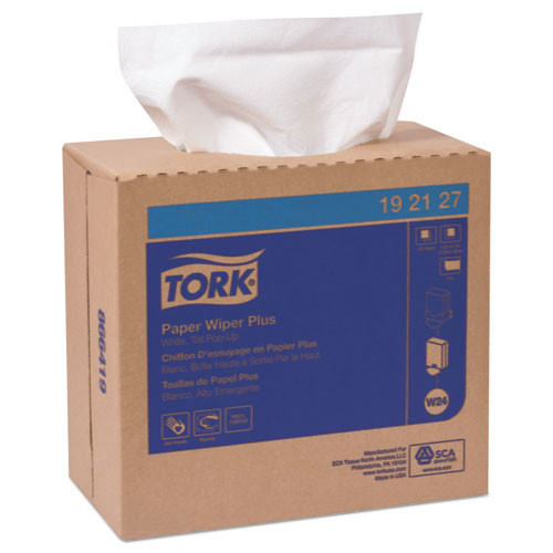 Tork® Multipurpose Paper Wiper, 4-Ply, 9.75 x 16.75, White