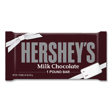 Hershey's Milk Chocolate Bar, 5 Lb Bar, 1 Each/Carton